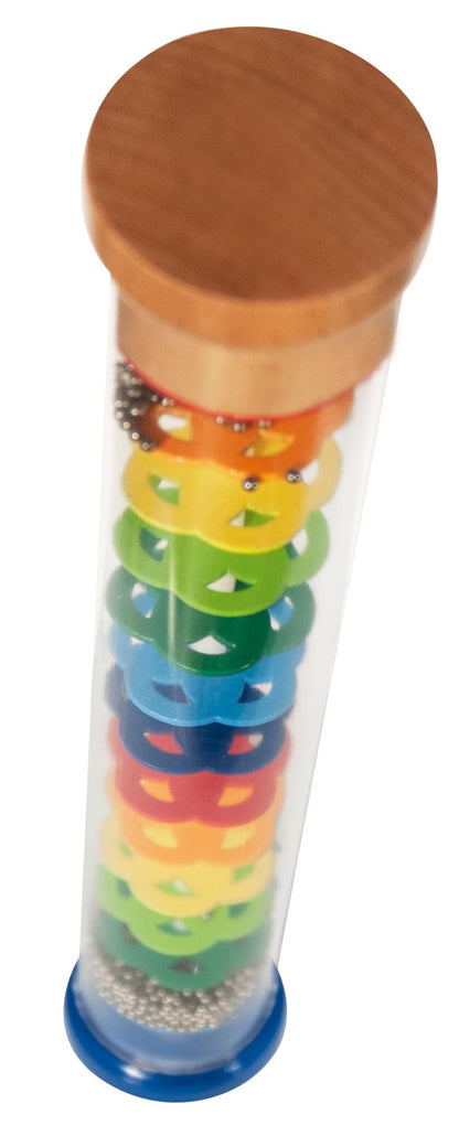 Squirrel 100003446 - Rainmaker made of solid wood, plastic tube with metal balls, 3 to 99 years, 32x5cm (Pack of 2)