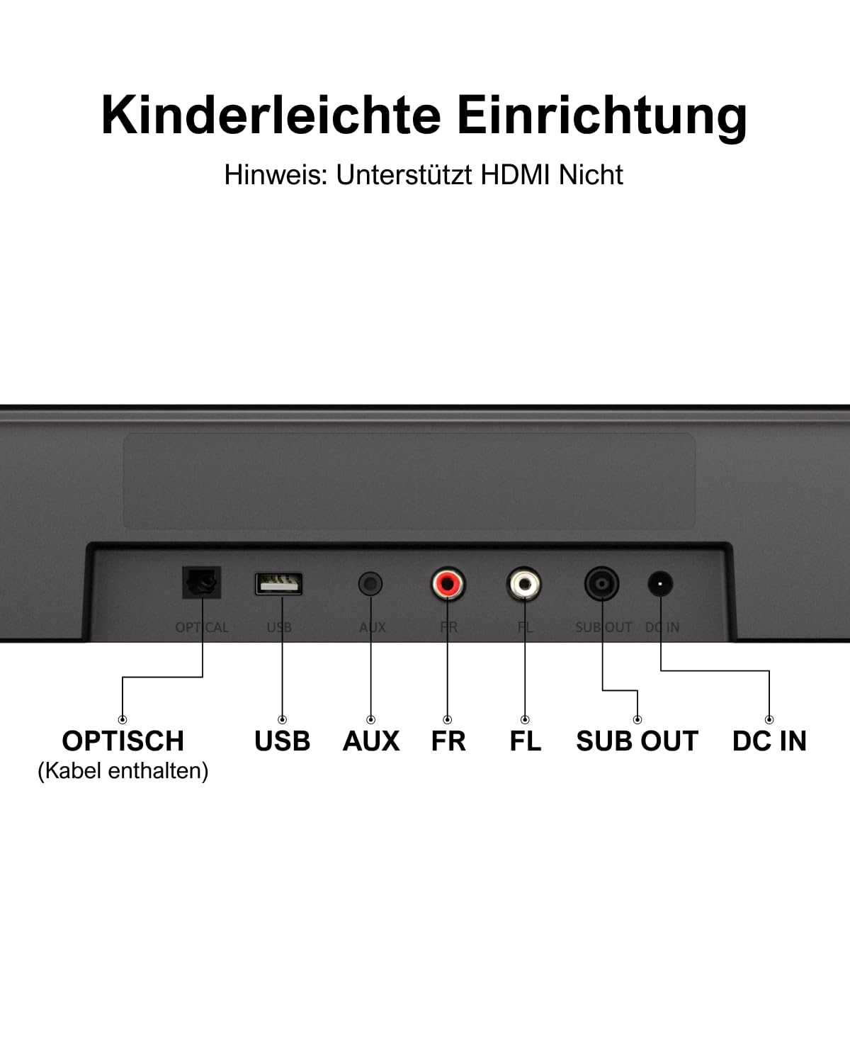 ULTIMEA 7.1ch Soundbar for TV devices, Surround Sound System for home cinema with app control, Soundbar with Subwoofer, 4 Surround Speakers, Sound system with adjustable EQ, Bluetooth 5.3, Aura A40