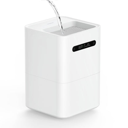Smartmi Evaporative Humidifier, Cool No Dist Humidifier for Bedroom, Baby Humidifier, 4L Top Fill, Self-cleaning, Quiet, Smart APP Control, Auto Shutoff.