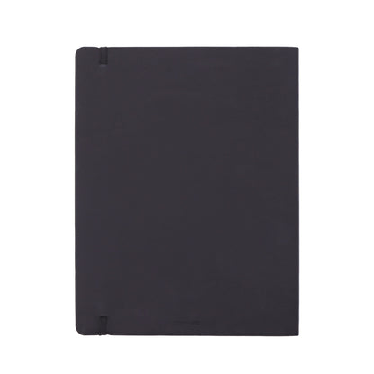 Amazon Basics Unlined Notebook, Softcover, XL Size, 25 x 20 cm, Black
