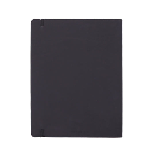 Amazon Basics Unlined Notebook, Softcover, XL Size, 25 x 20 cm, Black
