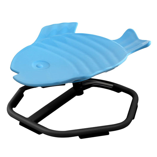 E-Solem Carousel Kids Balance Toy, Sensory Toy Swivel Chair for Kids, Balance Physiotherapy Equipment, Training Body Coordination, Science Balance Toy (Blue)