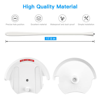 Holder for Babysense S2/V43 Split-Screen Baby Monitor - Flexible Baby Monitor Stand, Baby Camera Monitor Holder for nursery crib edges Baby monitor