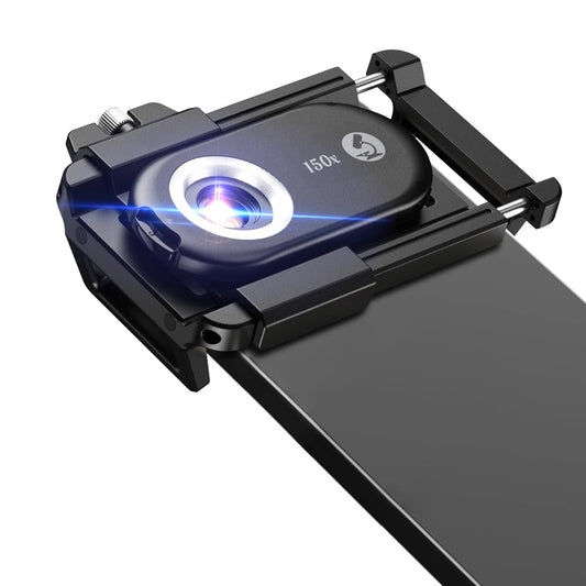 Apexel 150X mini microscope for smartphone camera, handy microscope for smartphone, explore Micworld with smartphone microscope.