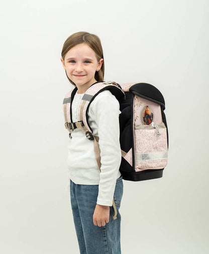 Belmil Classy school backpack set 4-piece (403-13/AG/S) (Horse Chestnut)