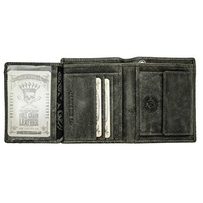 JACK'S INN 54 wallet collection Black Bourbon - wallet Way Vintage Black men's men's wallet