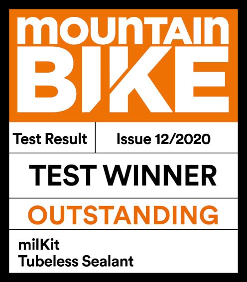 milKit Tubeless tire sealant in 500 ml bottle - Bike tire sealant - Tubeless sealant for bike tires MTB, road bike & Co.