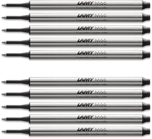 Lamy: Rollerball Refill M66 black 10 pack + Lamy tipo in black Promo Bundle