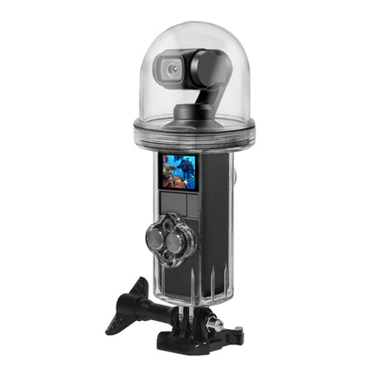 Goshyda Waterproof Case for Osmo Pocket, 60 M/196.8 Ft Protective Underwater Diving Housing, Action Camera Accessory for Surfing, Diving, Swimming