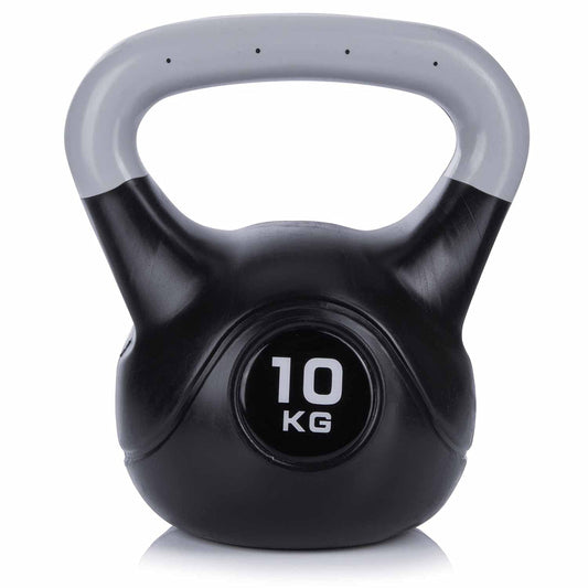 Body & Mind® Kettlebell Dumbbell 2-20 kg - Workout Weight Dumbbell for Strength Training - Professional Fitness Swing Dumbbell made of plastic (f - 10 kg)