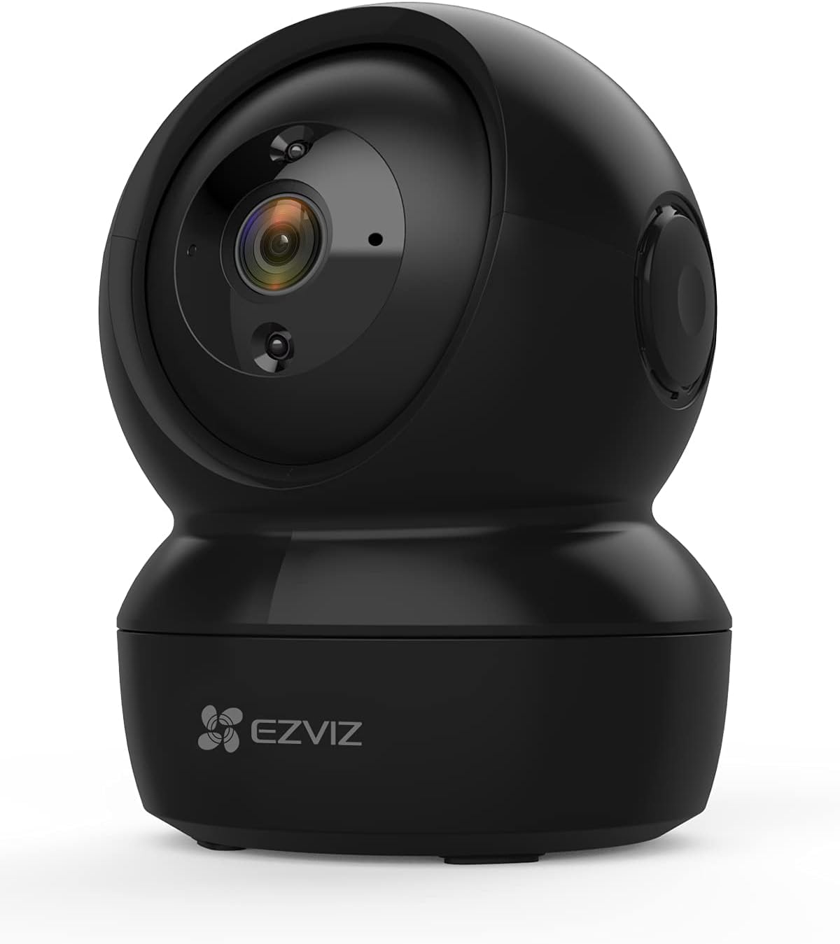 EZVIZ 2MP WiFi IP Camera, PT Indoor Surveillance Camera with Two-Way Audio, Motion Tracking, IR Night Vision for Pets, Dogs, Baby Monitor Compatible with Alexa, C6N Black, 1080p