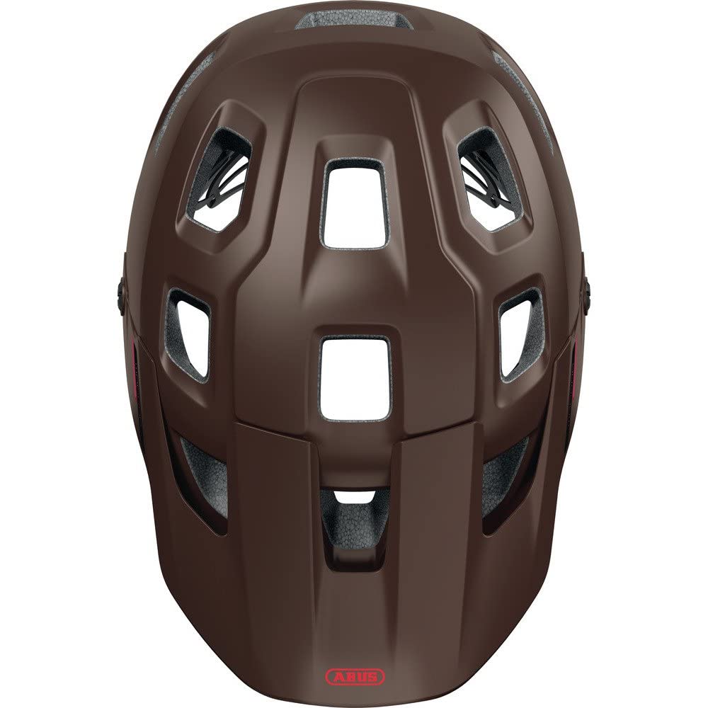 ABUS MTB Helmet MoDrop MIPS - sturdy bike helmet with impact protection for mountain bikers - custom fit - Unisex - Copper Matte, S.