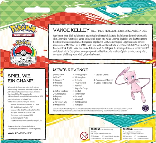 Pokemon Trading Card Game: World Championship Deck 2023 - Vance Kelley