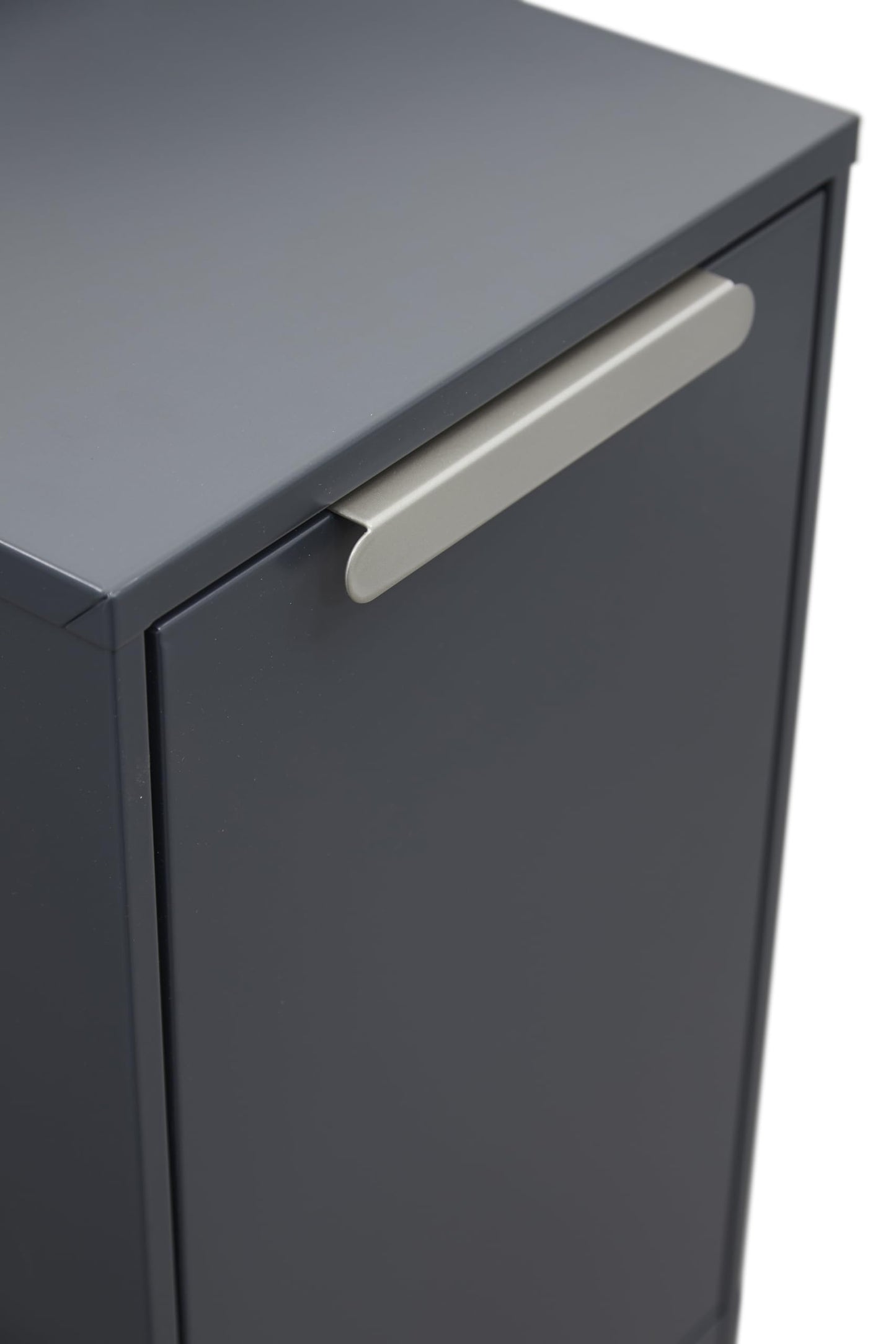 ARREGUI Ecoclas CR204-E steel recycling bin | 2 compartments for kitchen waste | 2x17L (34L) | 2 compartment trash can | removable inner bins + handle | recycling cabinet | waste separation | anthracite