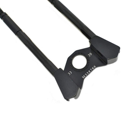 Gearoop Bicycle CoolStand Alloy Adjustable Side Stick 33-39mm, Black, ST1914