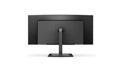 Philips 346E2CUAE - 34-inch WQHD Curved USB-C Docking Monitor (3440x1440, 75Hz, HDMI, DisplayPort, USB-C) black