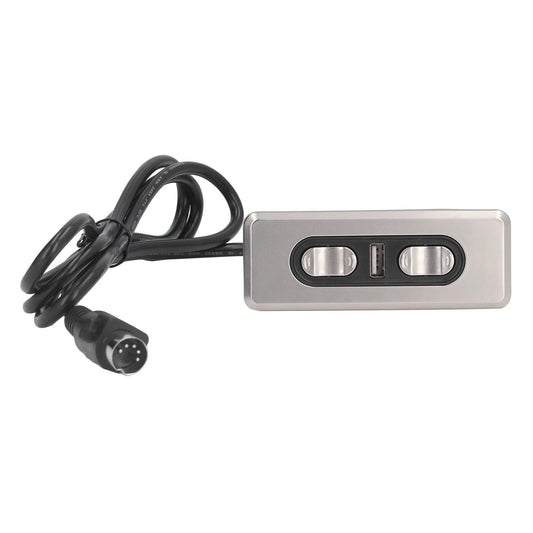 Electric sofa remote control, dual motor control, USB charging port, for lift chairs and recliners.