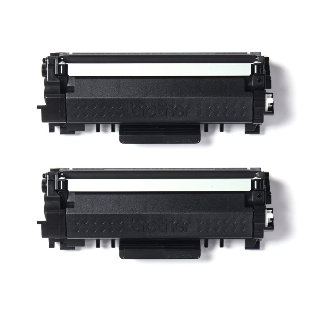 Brother Original TN2420TWIN Bundle with 2 black toners, approx. 6000 pages each, for MFCL2710DW/MFCL2710DN/MFCL2730DW/MFCL2750DW/DCPL2510D/DCPL2550DN/HLL2310D/HLL2350DW/HLL2370DN/HLL2375DW, double pack.