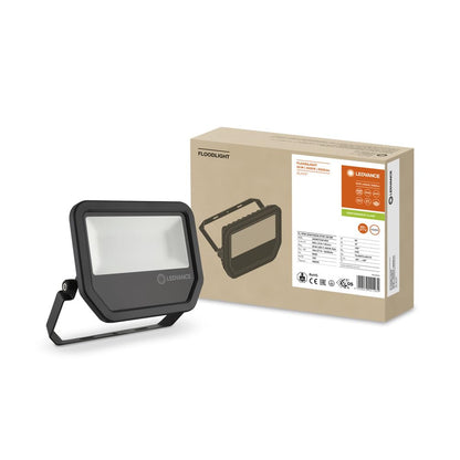 Ledvance LED Floodlight GEN 3 Black 50W 6000lm 100D - 840 Cool White | IP65 - Symmetric - Replacement for 100W