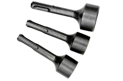3x SDS Plus impact tool driving tool drive anchor ground rod earth nail driver Ø 16, 20, 25 mm