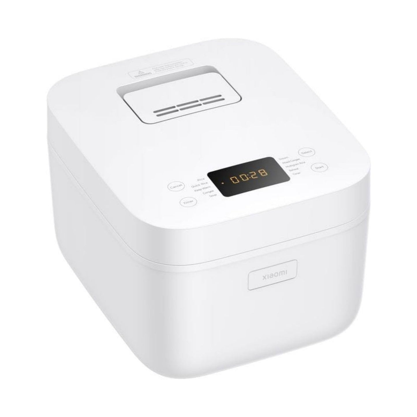 Xiaomi Multifunctional Rice Cooker 4L, Compact & Fast, Cook rice in 30min, 6-layer non-stick inner pot, 24h timer & 12h keep warm function, steaming function, 10 cooking modes, easy to clean.