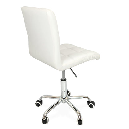 Beltom® Swivel Chair Office Chair Desk Chair Adjustable Height PC Chair Ergonomic - White