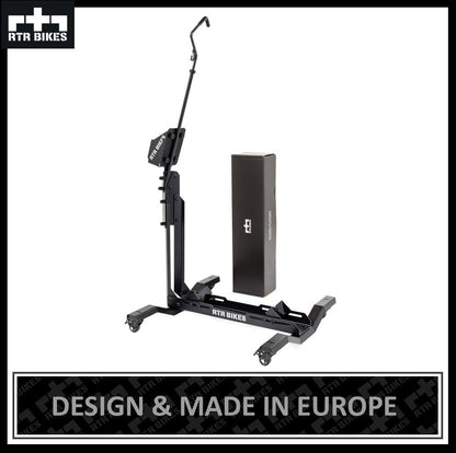 RTR BIKES BRUTUS UP PRO Professional Freestanding Bike Stand - Perfect for your garage, home, or bike shop.