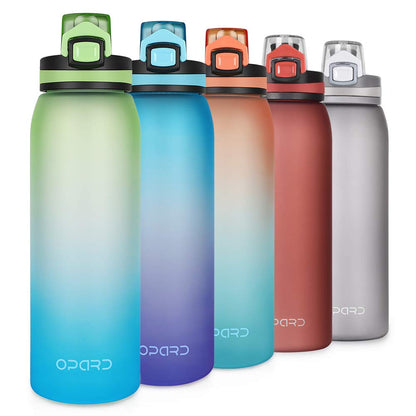 Opard Sports Water Bottle 900ml - Tritan BPA-Free Water Bottle, Leakproof Sports Bottle for Kids, Sports, Fitness, Cycling, Soccer, Outdoor