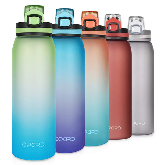Opard Sports Water Bottle 900ml - Tritan BPA-Free Water Bottle, Leakproof Sports Bottle for Kids, Sports, Fitness, Cycling, Soccer, Outdoor