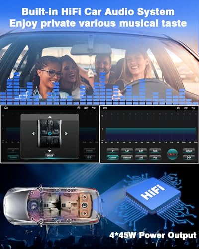 [2GB+64GB] Android 13 car stereo, CarPlay Android Auto Wireless, for FIAT 500 2007-2015 radio, 7" screen car radio, Bluetooth, GPS WiFi HiFi FM SWC USB, rearview camera