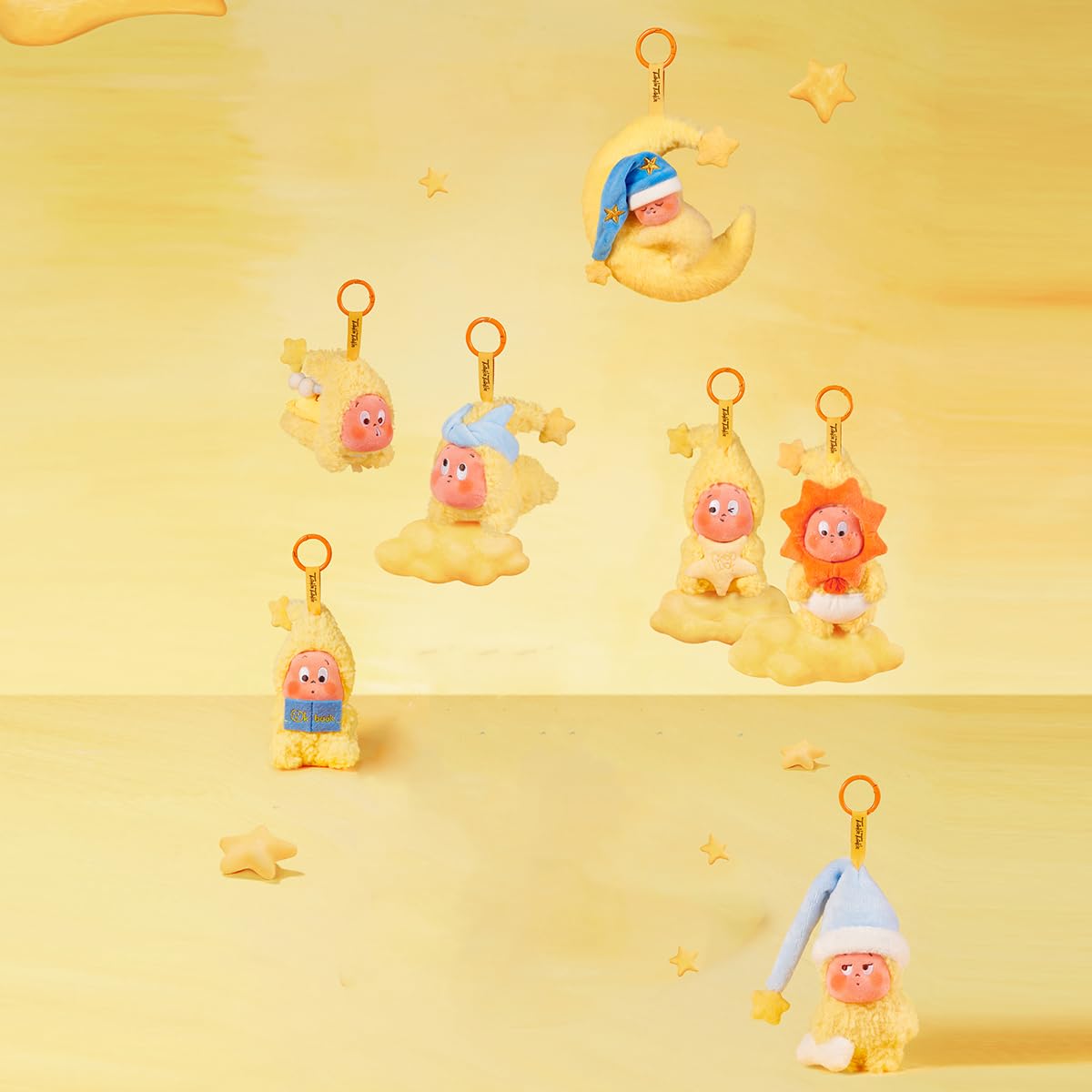 POP MART We Are Twinkle Twinkle Series - Plush Pendant Collectible Figures Collector Art Toy Toy Figures Gift Whole Set