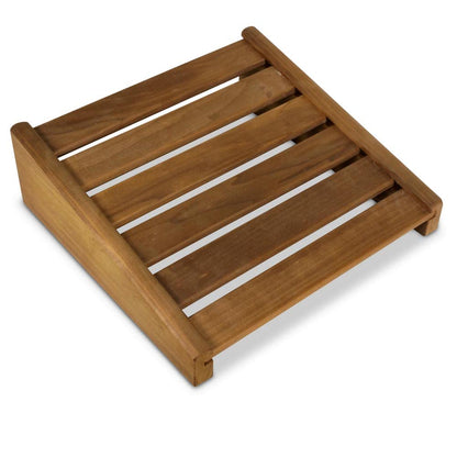 LaJa26 sauna headrest Thermo FSC aspen wood - ideal for neck and shoulders - durable - ergonomic - relaxing and long-lasting - can also be used as a back or footrest - handmade in Europe