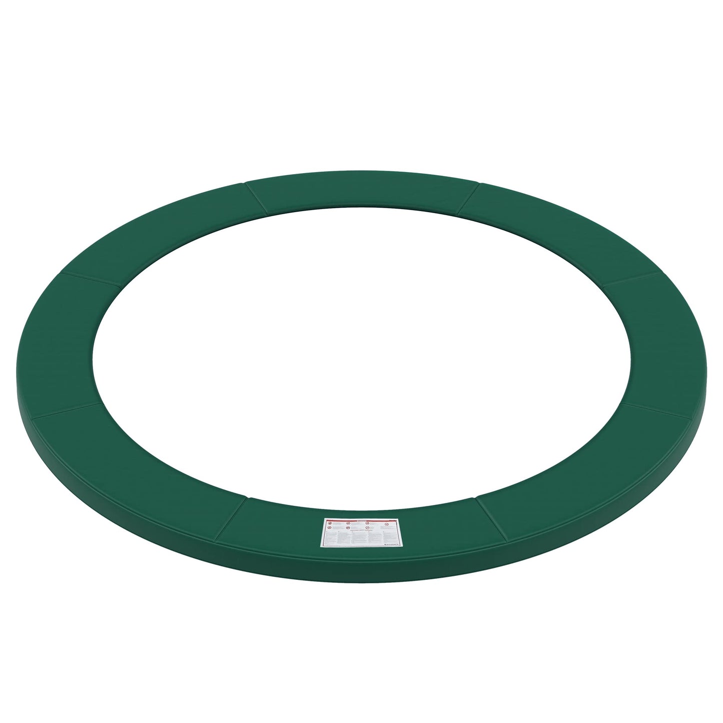 SONGMICS Trampoline Pad, Spring Cover in standard size for 305 cm trampolines, Ø 305 cm, 30 cm wide, UV-resistant, tear-resistant trampoline accessory, edge protection, green STP10GN