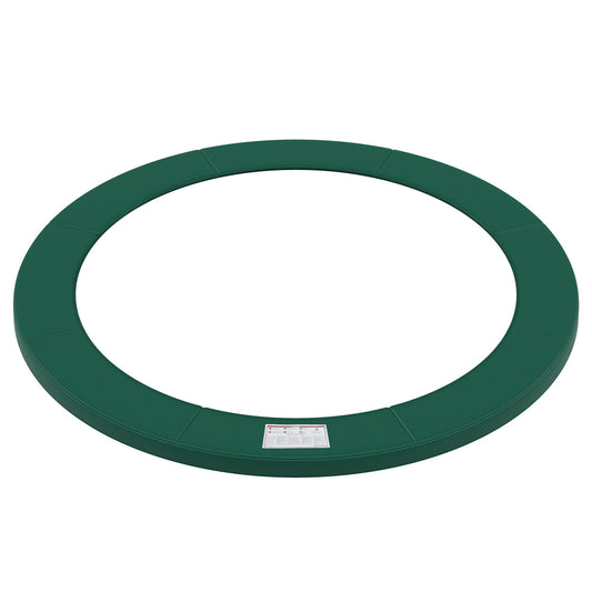 SONGMICS Trampoline Pad, Spring Cover in standard size for 305 cm trampolines, Ø 305 cm, 30 cm wide, UV-resistant, tear-resistant trampoline accessory, edge protection, green STP10GN