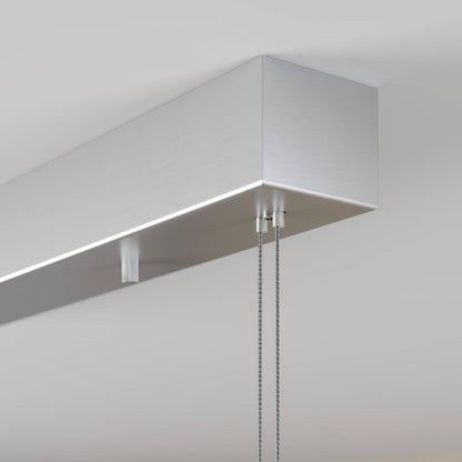 Lucande LED pendant light adjustable in height, dimmable via wall switch Dining table hanging lamp 140 cm 6x 5W dining table lamp living room lamp