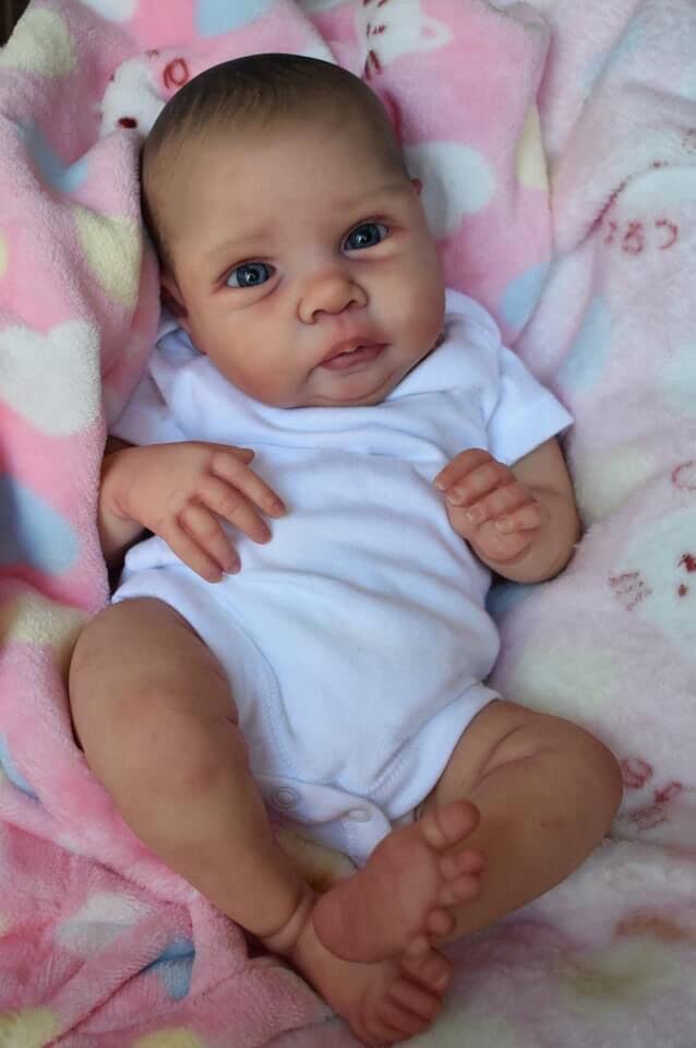Zero pam Reborn Baby Doll Like Real Baby 20 Inches Newborn Baby Doll Realistic Silicone Baby Boy Lifelike Doll Ages 3+ Girls