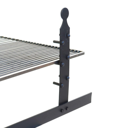 BG82-75 Chianina - Adjustable height 75 Cruccolini grid, grill grate grill frame