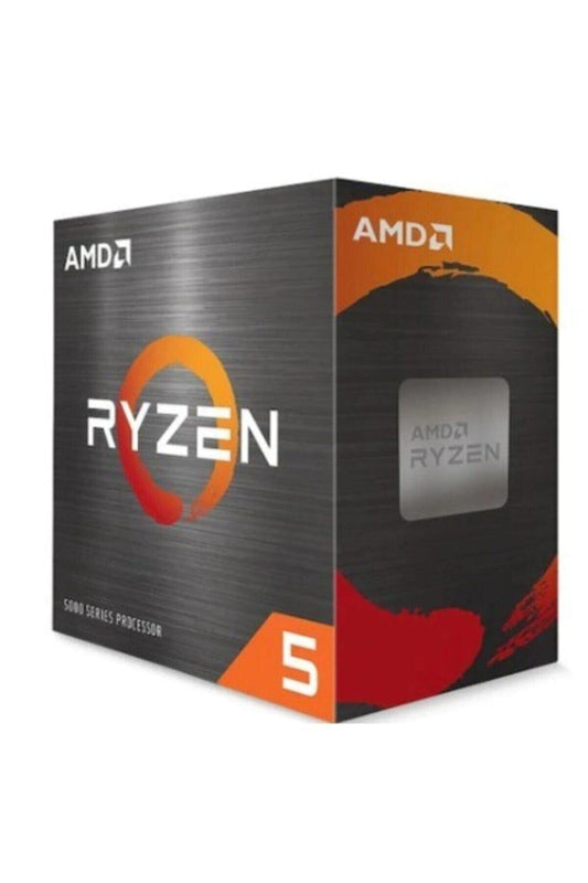 AMD Ryzen 5 5600X processor (6 cores/12 threads, 65W TDP, AM4 socket, 35MB cache, up to 4.6 GHz max boost, Wraith Stealth cooler)