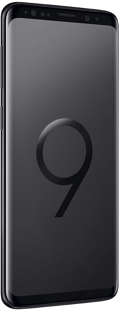 Samsung Galaxy S9 Smartphone (5.8 inch Touch Display, 64GB internal storage, Android, Dual SIM) Midnight Black - International Version.
