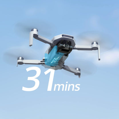 Potensic ATOM SE GPS Drone Camera 4K, 4km FPV video transmission, under 249g, EIS image stabilization 12MP photo, RC Quadcopter, Follow-Me/auto return, 31mins flight time for beginner adult, C0