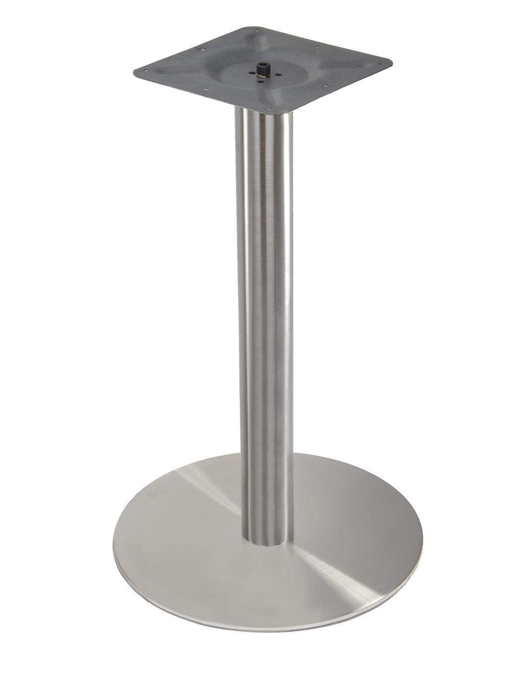 ONPIRA base round stainless steel table frame bistro table base floor plate Ø45cm