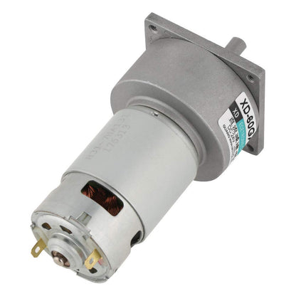 5-600 RPM speed reducer gear motor DC 12 24V 35W CW CCW high torque speed gear (24V 30RPM)