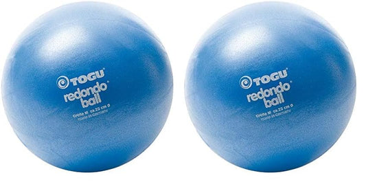 Togu Redondo Ball 22 cm blue, Gymnastics, Redondo Ball, Pilates, Yoga (pack of 2)