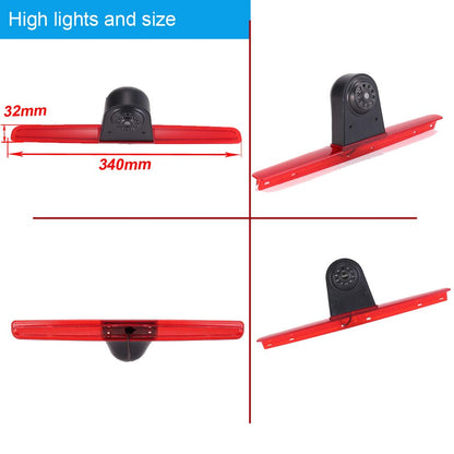 Car brake light reverse camera for VW T5 Bus Transporter Multivan Caravelle (New feature: adjustable angle and distance)