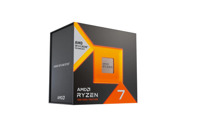 AMD Ryzen 7 7800X3D processor with 3D V Cache technology (integrated Radeon Graphics, 8 cores/16 threads, 120W TDP, AM5 socket, 104MB cache, Up to 5.0 GHz max boost, No cooler included)