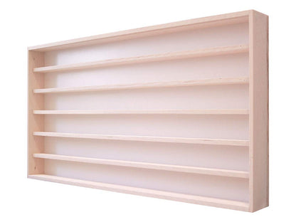 Alsino model railway display case with tracks H0 model railway collection showcase with glass hanging display case v-110.6a - dimensions: 110 cm x 58 cm x 8.5 cm 6 compartments with grooves
