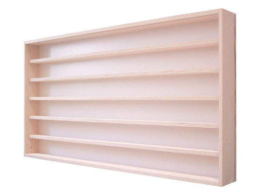 Alsino model railway display case with tracks H0 model railway collection showcase with glass hanging display case v-110.6a - dimensions: 110 cm x 58 cm x 8.5 cm 6 compartments with grooves