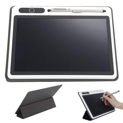 10-inch LCD tablet hand-painting tool for electronic notebooks. Guaranteed high quality. High-tech laminating technology for daily use. Black color with leather case.