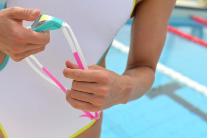 ARENA Air-Speed Adult Swim Goggles with Wide Lenses, UV Protection, 3 Interchangeable Nose Bridges, Air Seals Seals, Anti-Fog Coated Lenses.