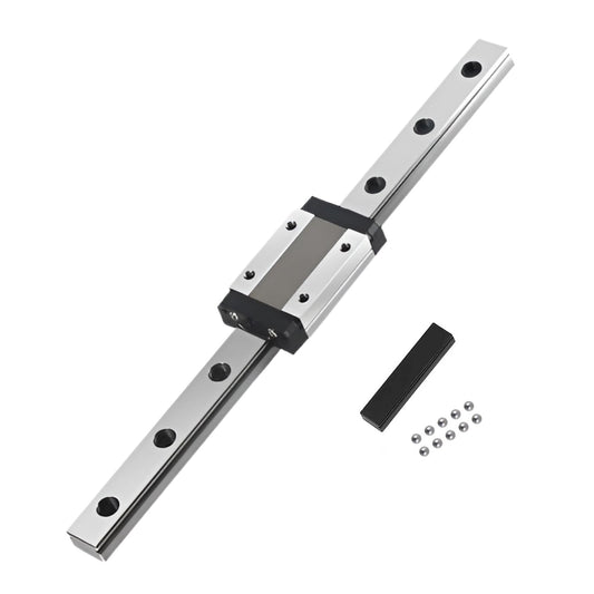 KGTCN MGN12 600mm length miniature bearing steel linear guide rail with 1 piece MGN12H linear slide block, for 3D printer X Y Z axis and CNC machine.